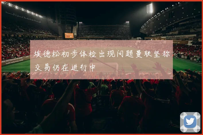埃德松初步体检出现问题曼联坚称交易仍在进行中