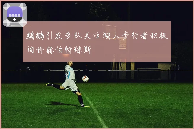 鹈鹕引发多队关注湖人步行者积极询价赫伯特琼斯